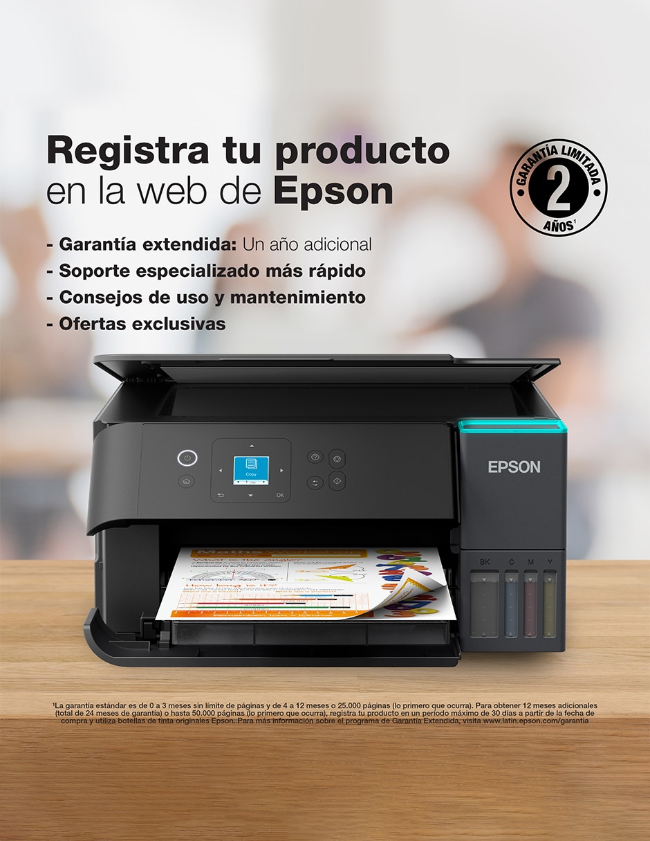 Multifuncional Epson L4360 de inyección de tinta inalámbrica a color