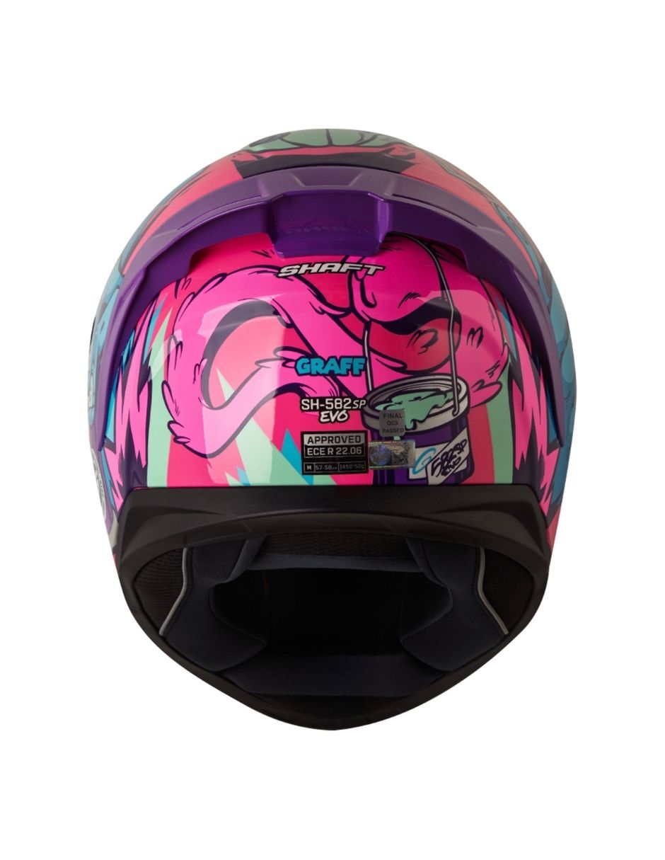 Casco cerrado para motocicleta urbana Shaft unisex