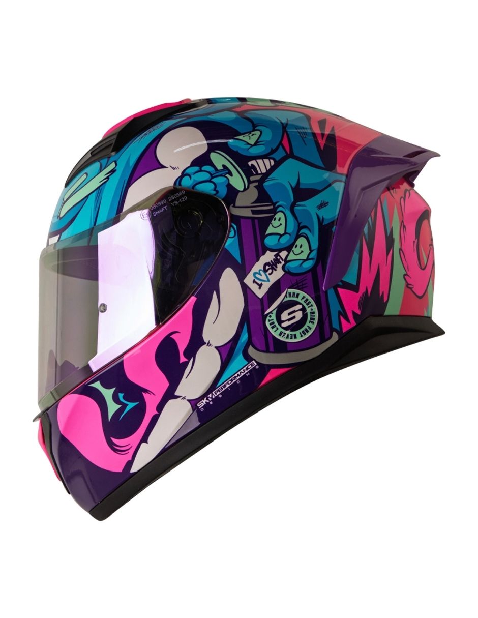 Casco cerrado para motocicleta urbana Shaft unisex