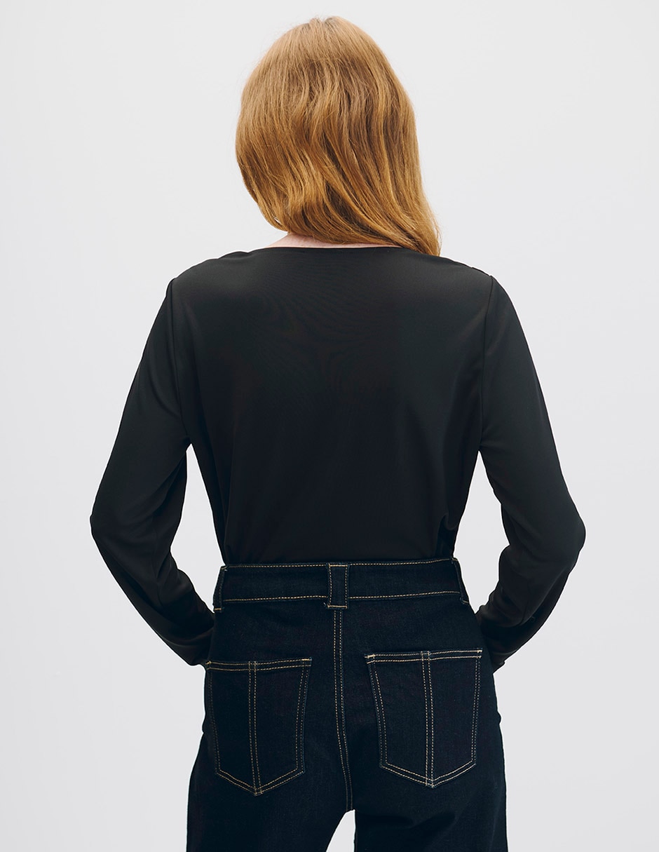 Blusa manga larga Julio para mujer