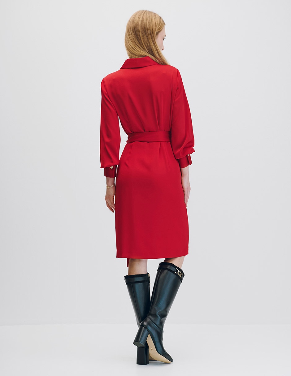 Vestido midi casual Julio Louise para mujer