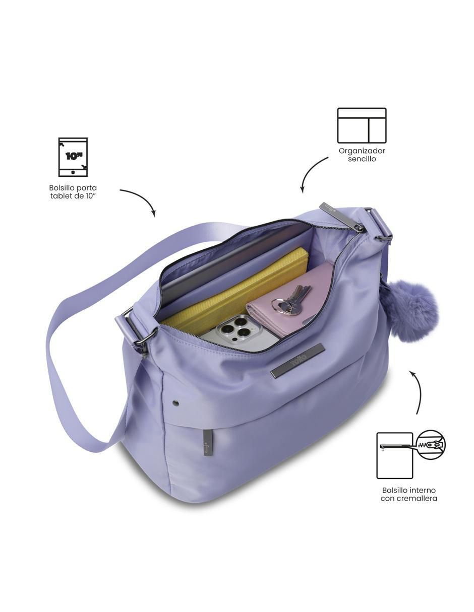 Bolsa satchel Adelaide para mujer 4