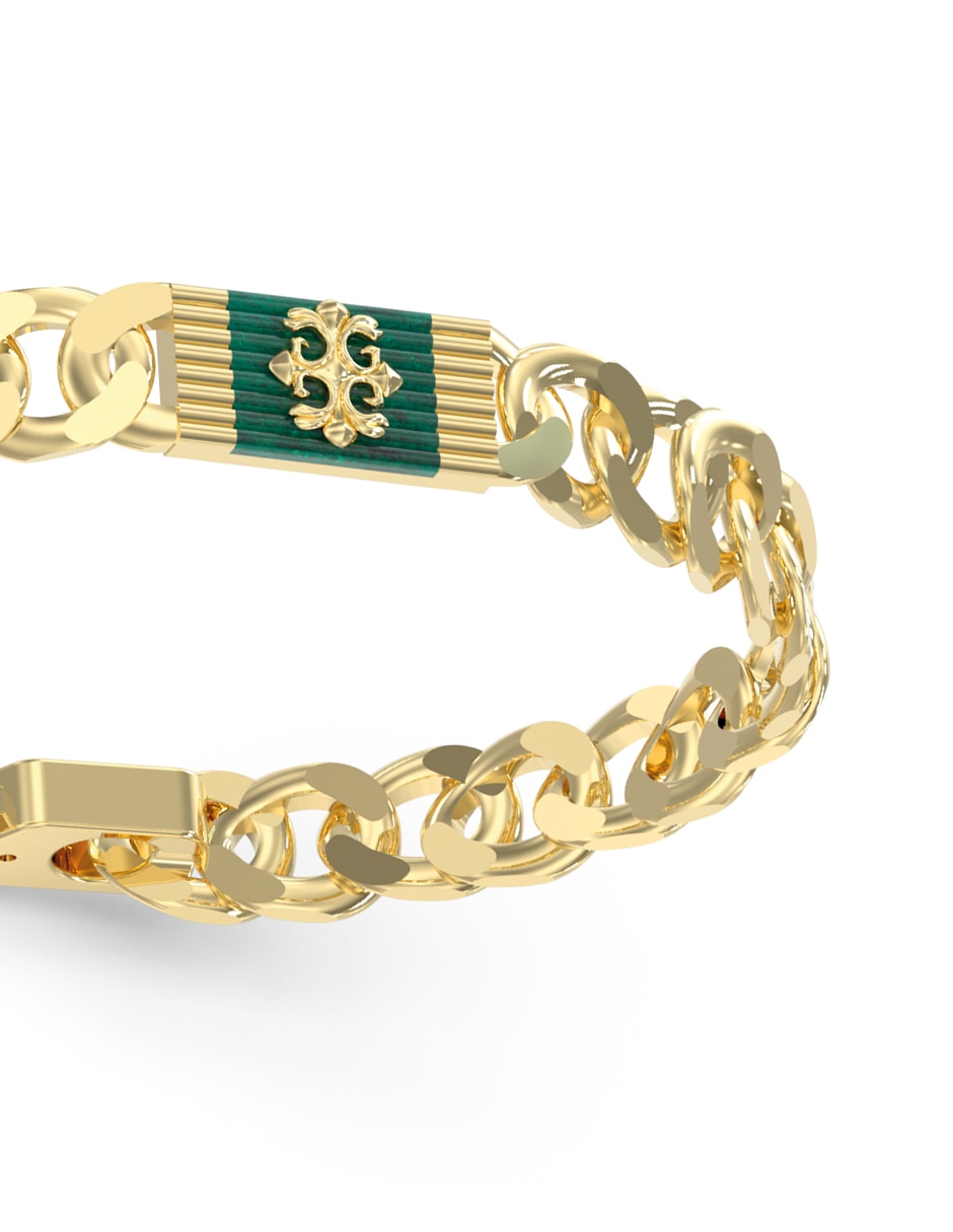 Brazalete Guess Guess Rebel Moon con acabado pulido