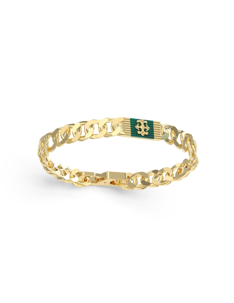 Brazalete Guess Guess Rebel Moon con acabado pulido