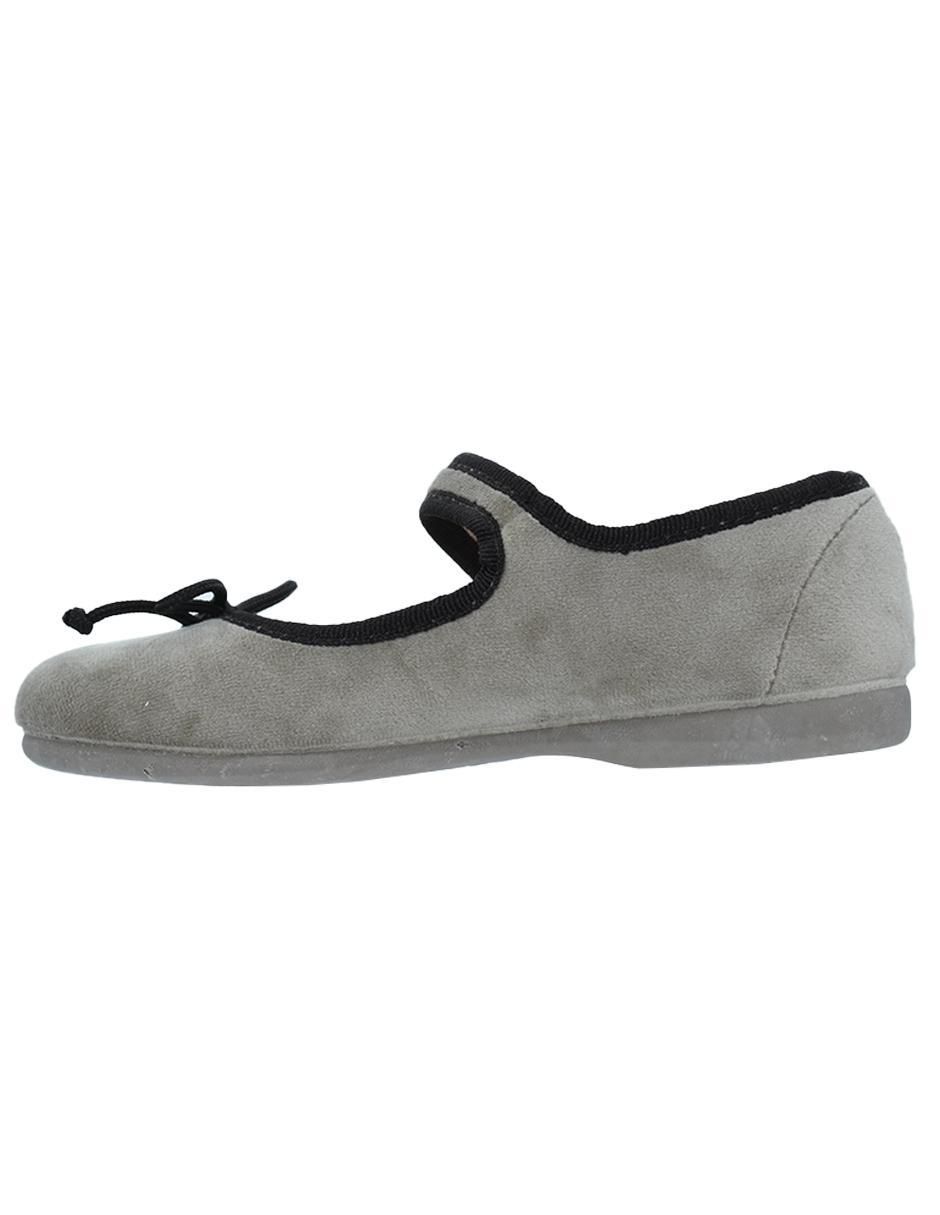 Zapato Tokolate de terciopelo para niña