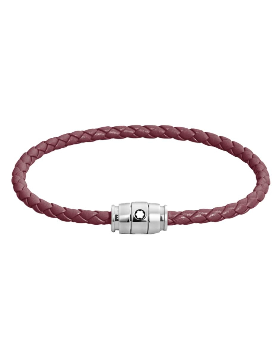 Brazalete Montblanc con acabado liso