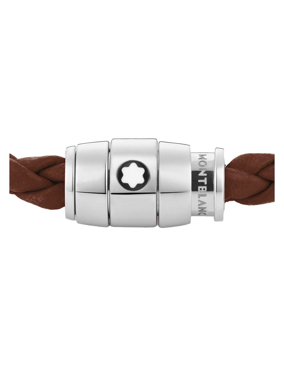 Brazalete Montblanc con acabado liso