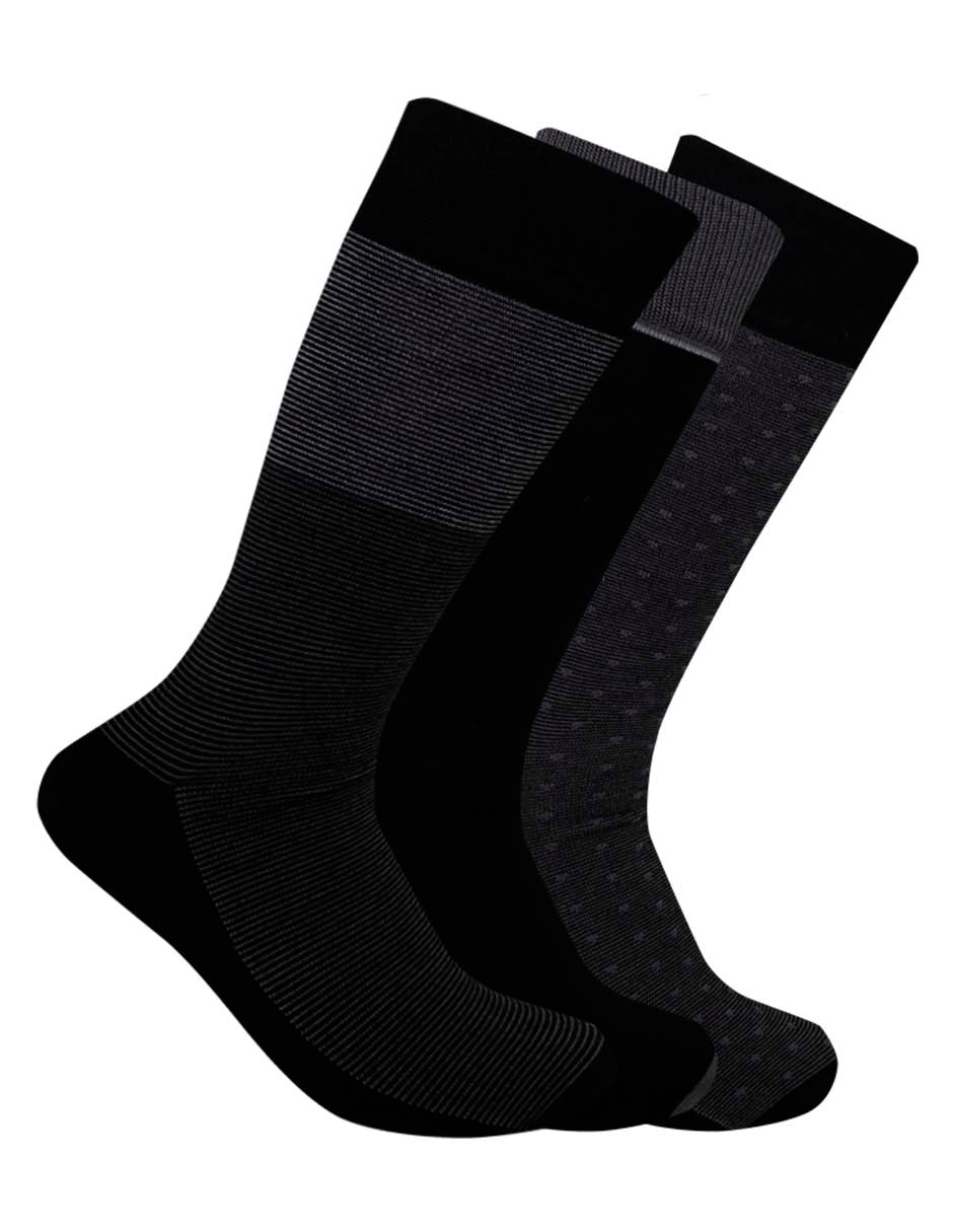 Calcetín Perry Ellis para hombre 3 pares Calcetín Perry Ellis para hombre 3 pares