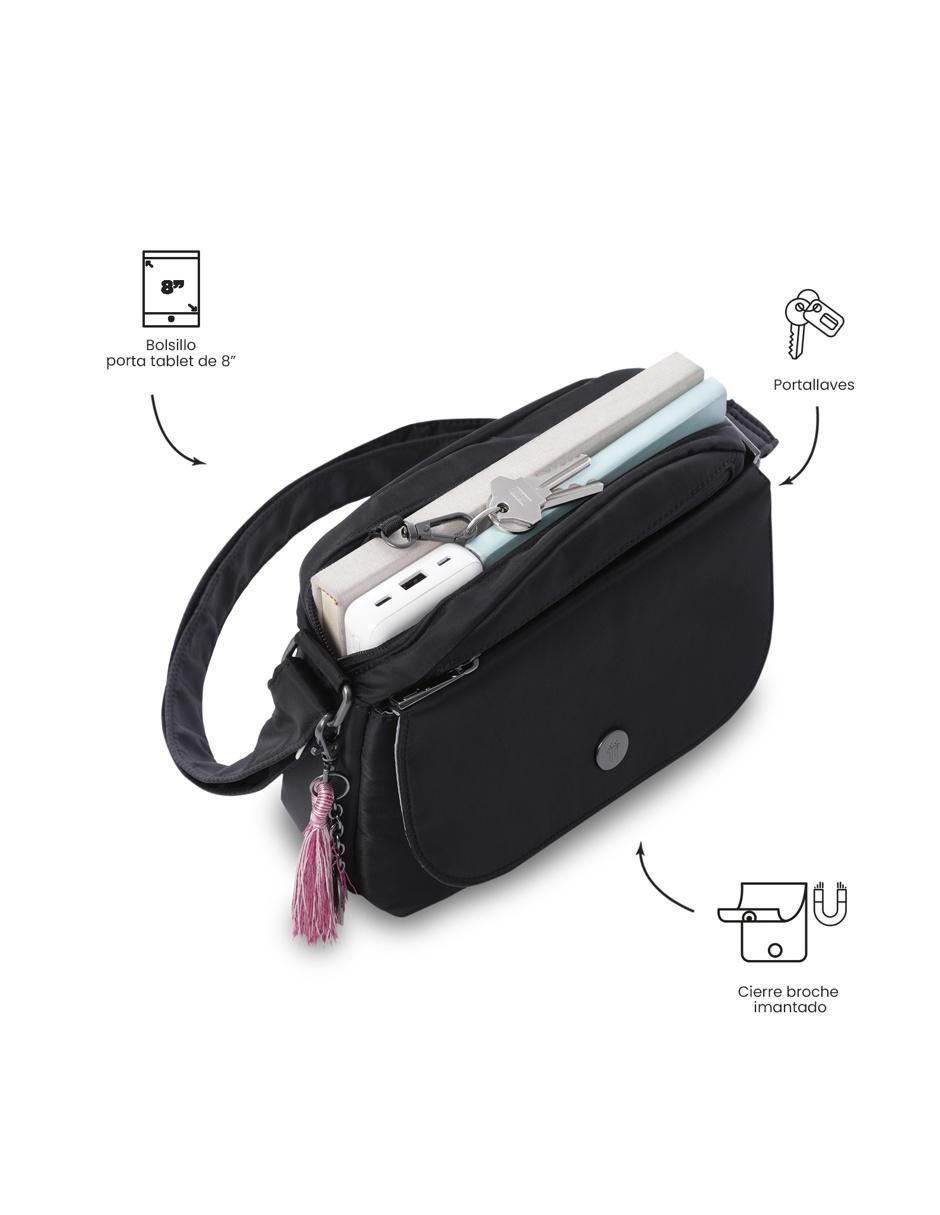 Bolsa bandolera Totto corneana para mujer 5