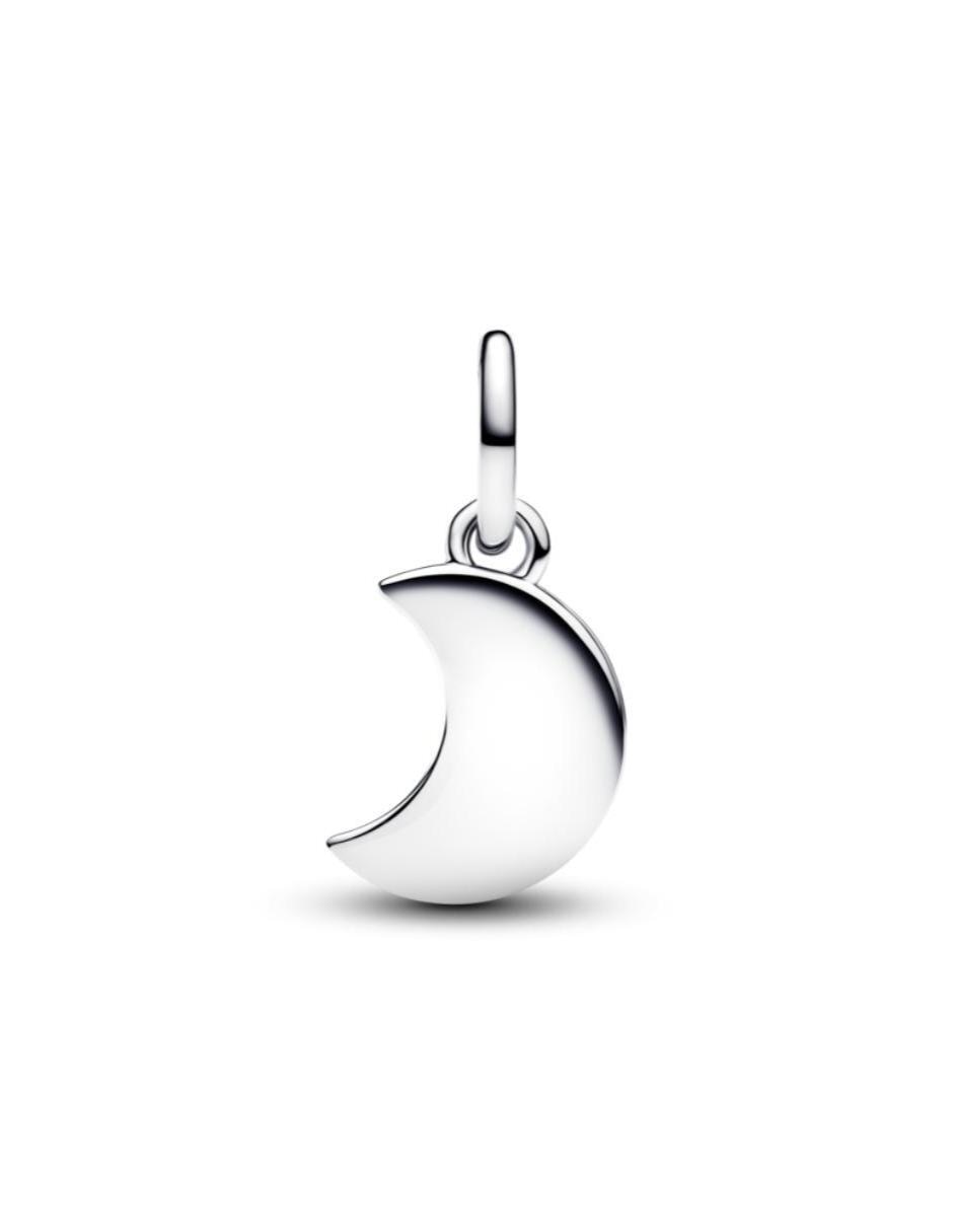 Charm de luna Pandora moments de plata P 925 cristal