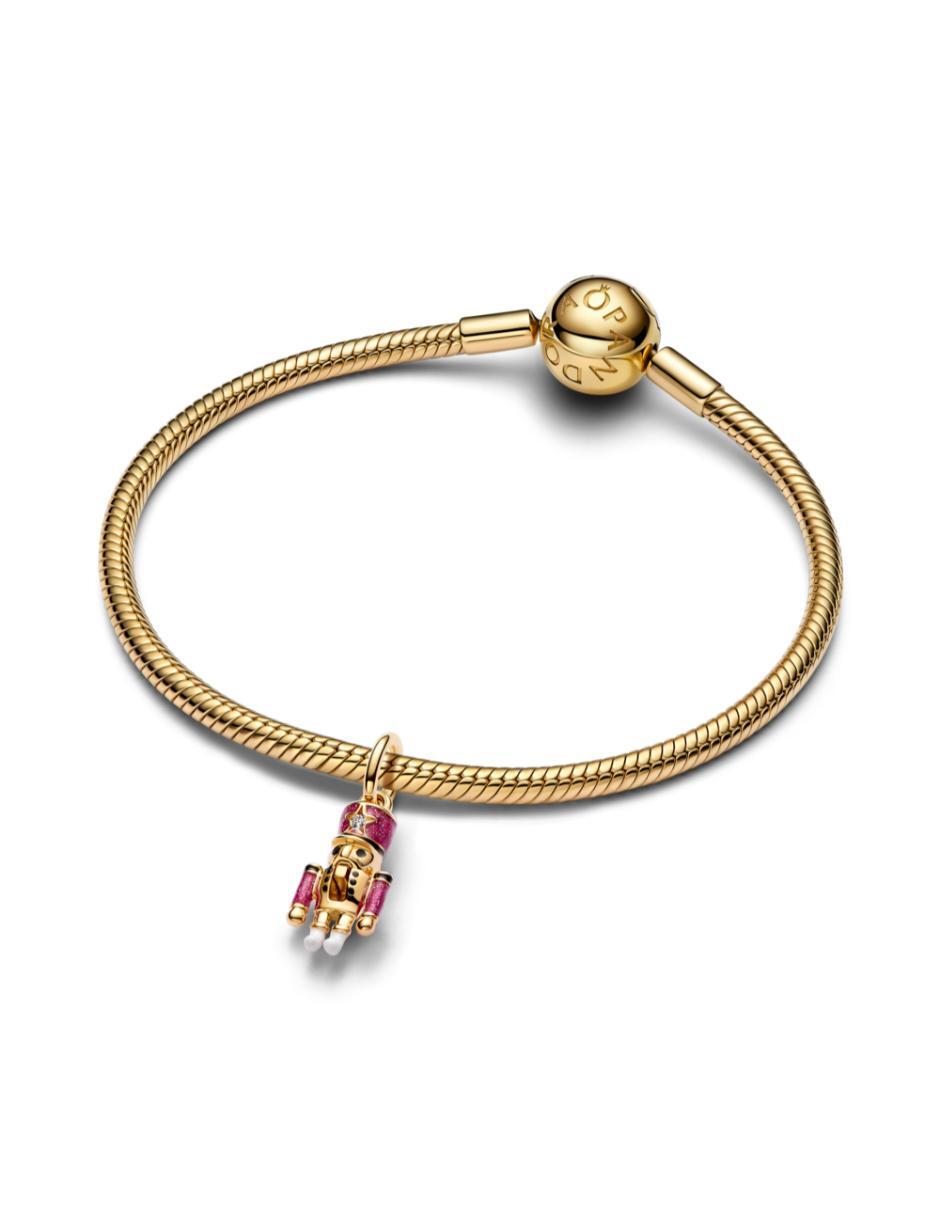 Charm de cascanueces Pandora moments de plata P 925 zirconia cúbica