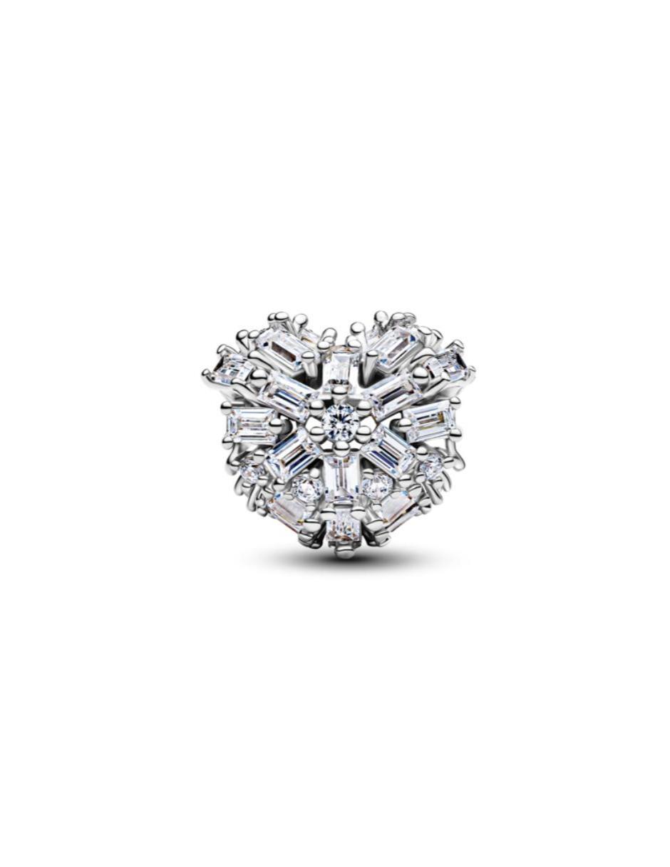 Charm de corazón Pandora moments de plata P 925 zirconia cúbica