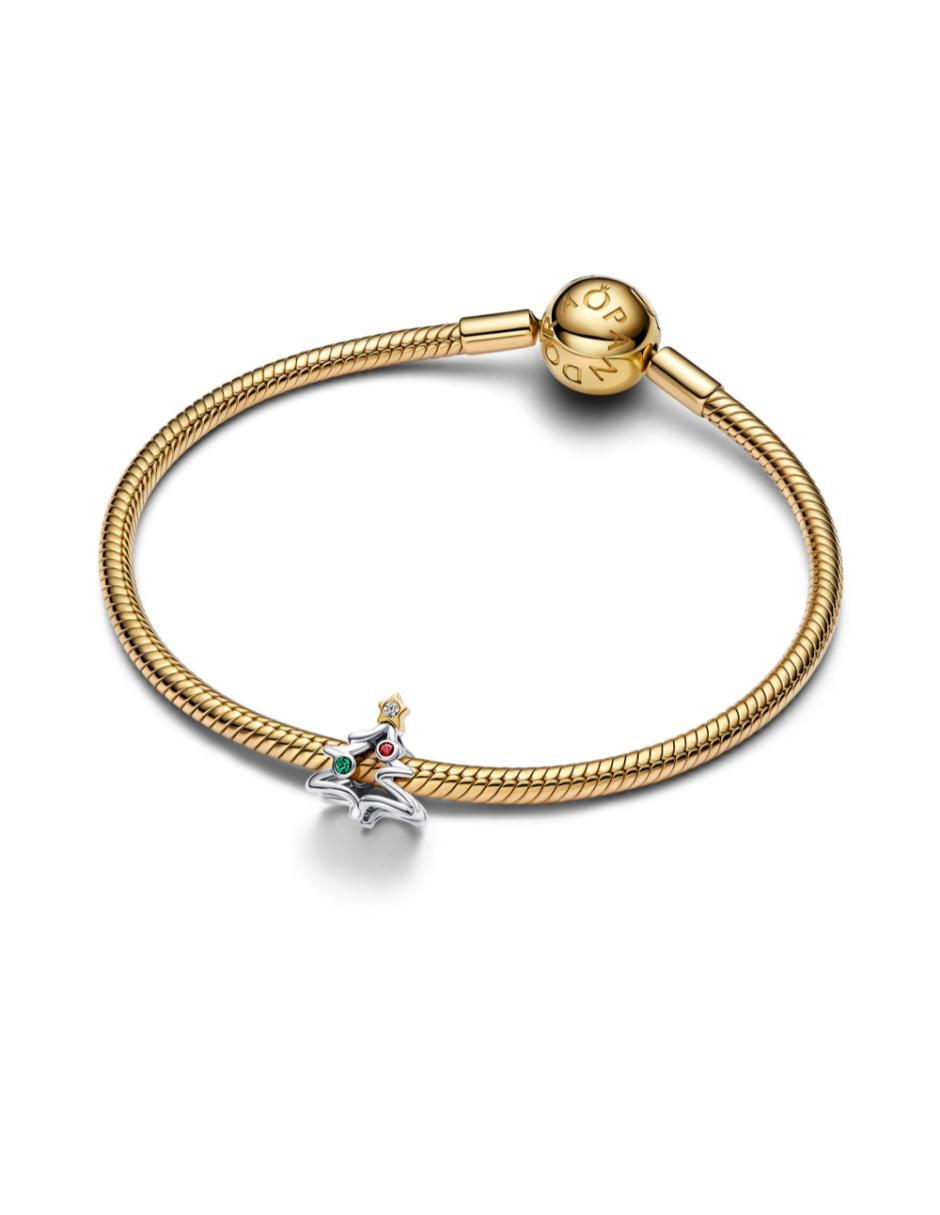 Charm de árbol de navidad Pandora moments de plata P 925 zirconia cúbica