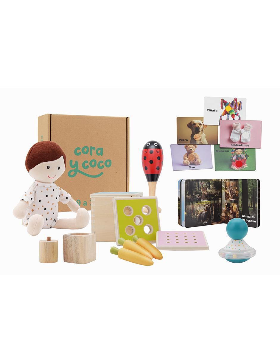 Kit 4: primeras habilidades Cora y Coco juego estimulación temprana Kit 4: primeras habilidades Cora y Coco juego estimulación temprana