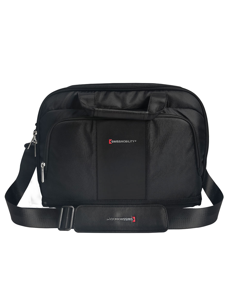 Maletín Swissmobility Rigi-117bk con compartimiento para laptop 17 pulgadas