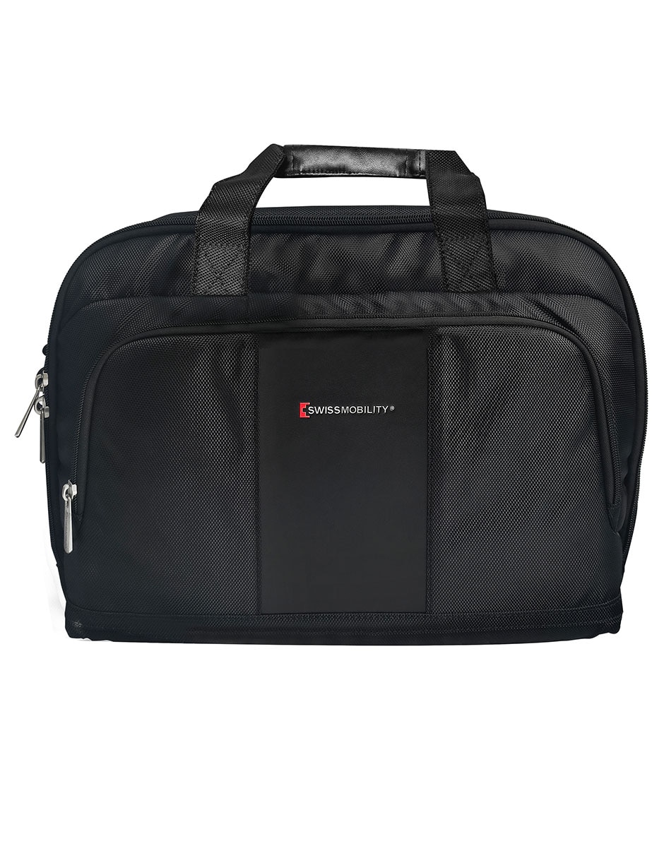 Maletín Swissmobility Rigi-117bk con compartimiento para laptop 17 pulgadas