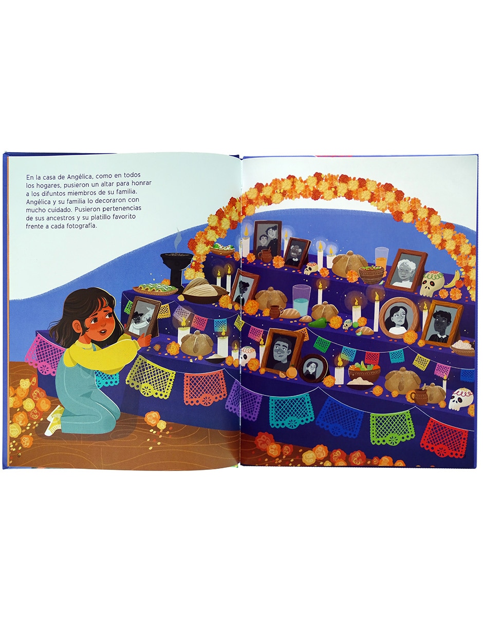 Libro Un deseo en Día de muertos de Sofía Miller Salazar (ilustradora)