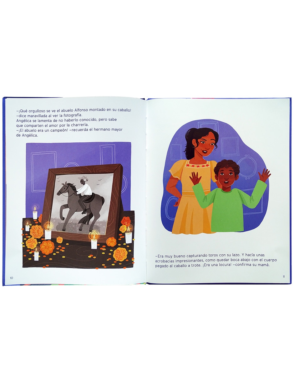 Libro Un deseo en Día de muertos de Sofía Miller Salazar (ilustradora)