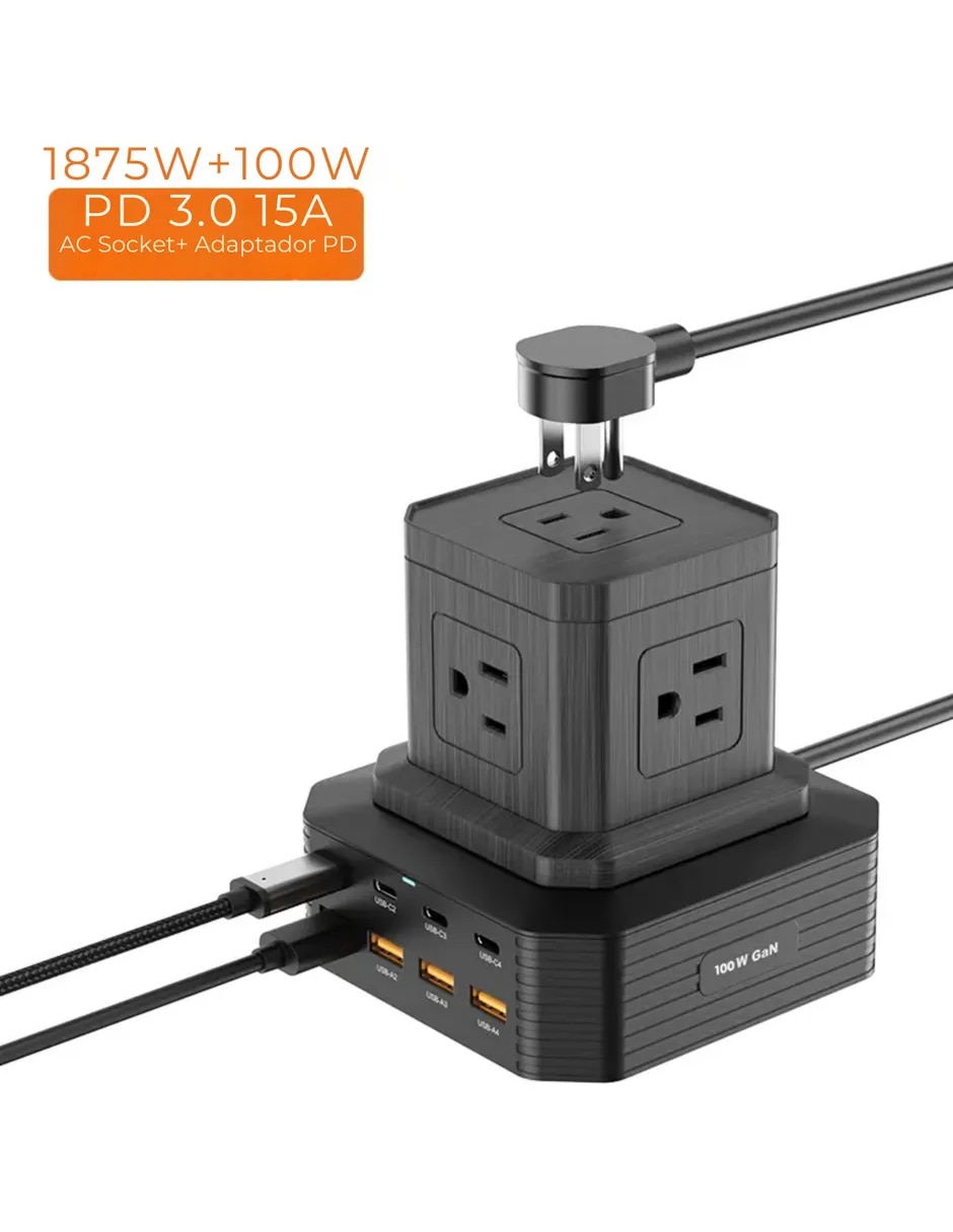 Multicontacto MR. Gadgets de 12 contactos
