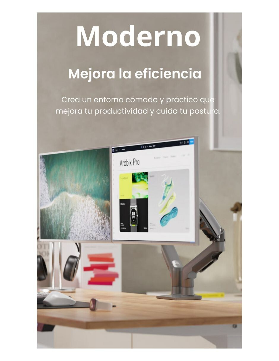 Soporte North Bayou para monitor articulado 24-65 pulgadas 3