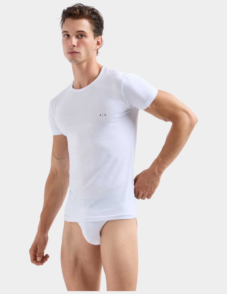 Set playera Armani Exchange cuello redondo para hombre