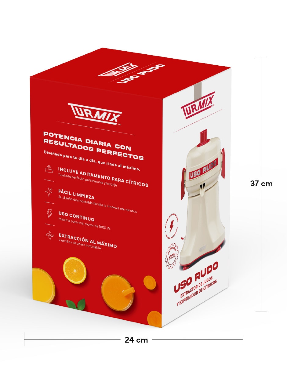 Extractor de jugo Turmix 3400 RPM 2