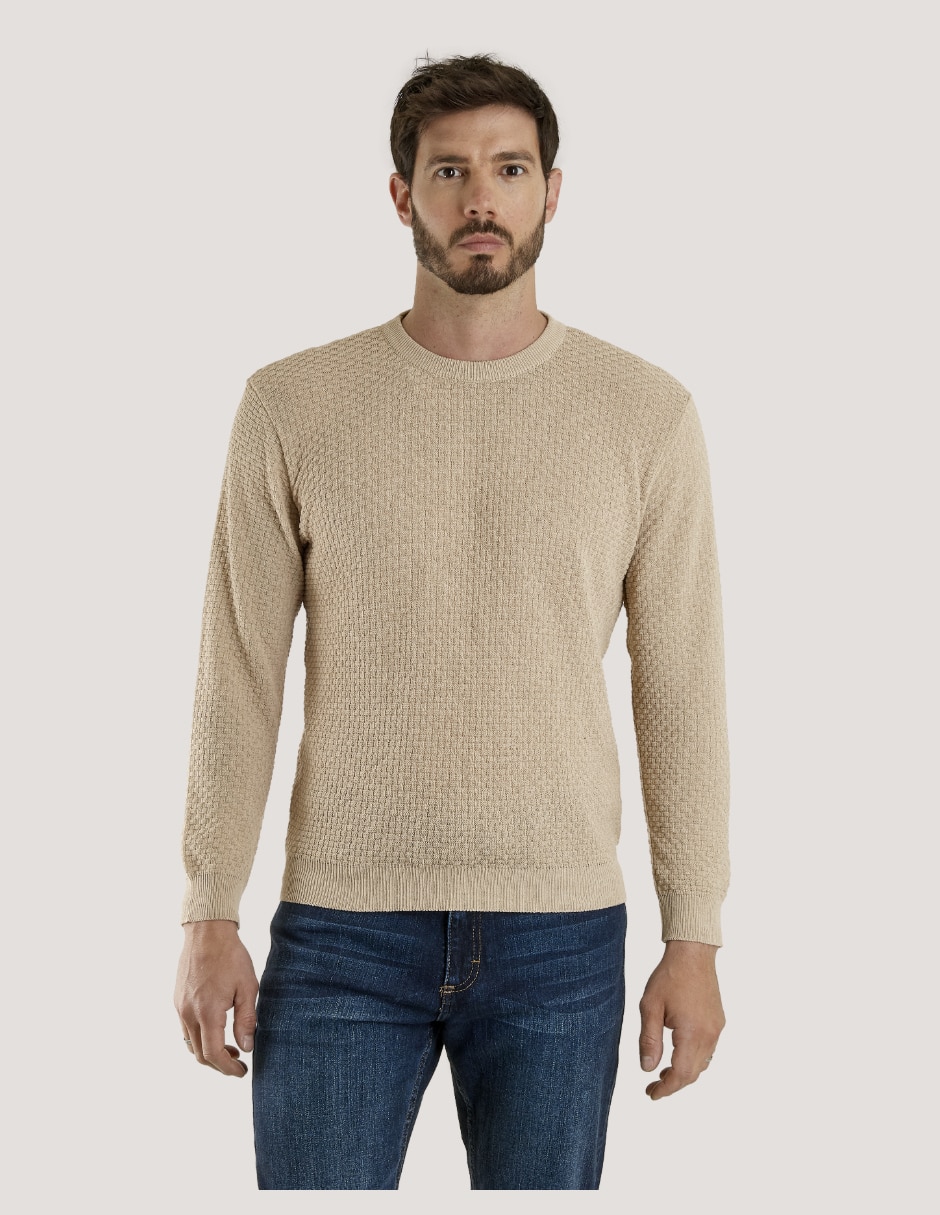 Suéter Lee cuello redondo para hombre Suéter Lee cuello redondo para hombre