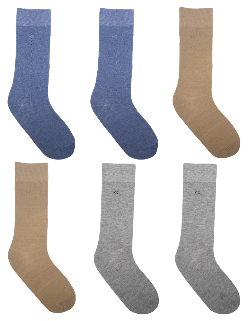 Set de calcetín comfort de algodón para hombre 3 pares 2