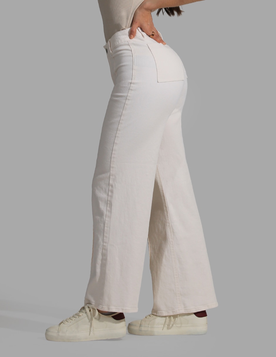 Jeans wide leg Oh Pomp para mujer
